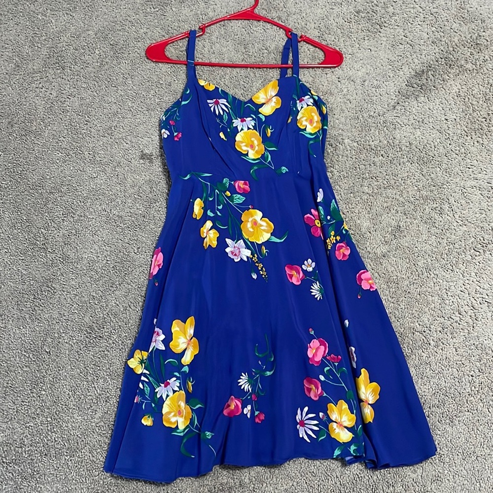 Cute floral short summer dress